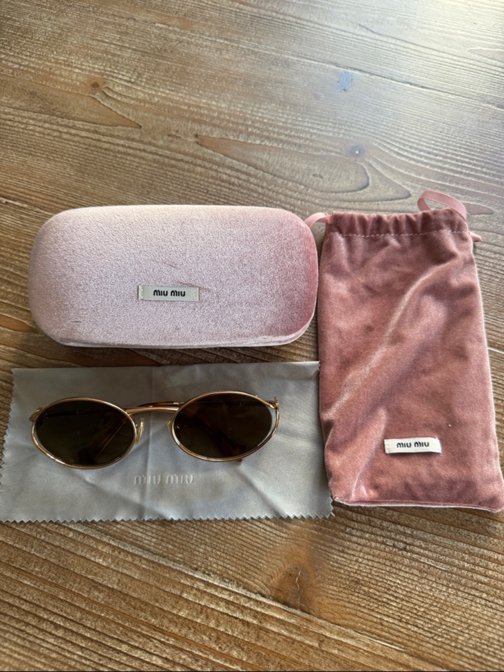 WORN ONCE Miu Miu Sunglasses - Picture 2 of 6